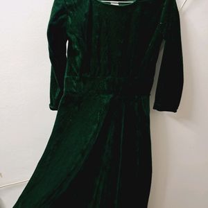 Bottle Green Gown