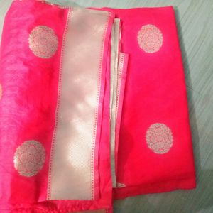 Red Silk Saree