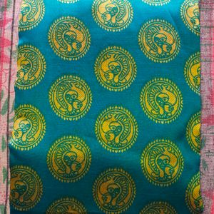 Suali Printed Mysore Silk Blend Saree