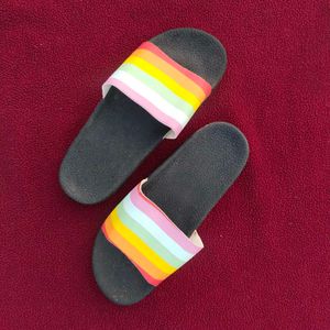 Multicolour Flip Flops 🌈