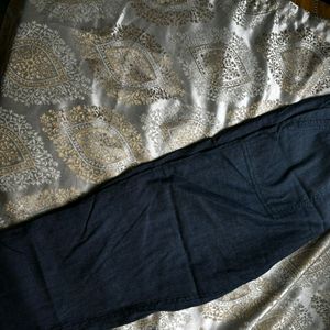 Denim Flared Pants