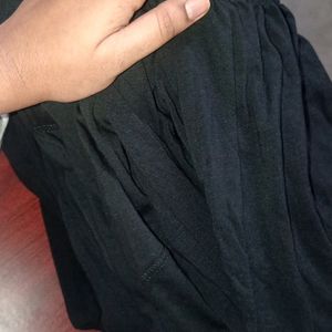 Set Of 8 Black Leggings - L Size