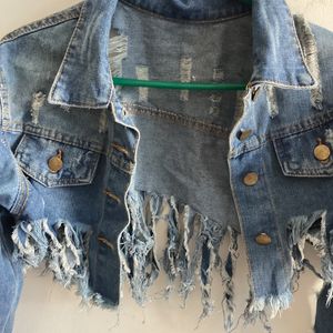 Crop Denim Jacket