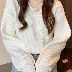 Korean Neck Cut Soft Woollen Knit Pullover