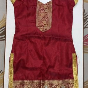 ♥️ New Maroon Kurti For Girls Upto 6 Years