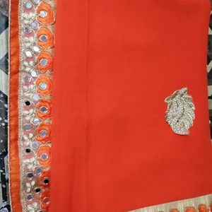 New Heavy Border Saree