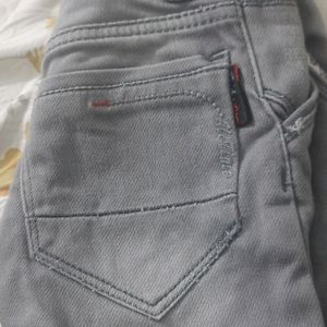 Jeans for 1 to 2yr boy Grey Color