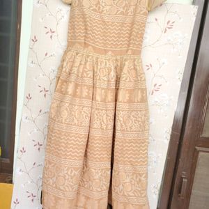 PATTU LONG ANARKALI GOWN