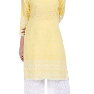 Chikenkari Embroidery Kurti