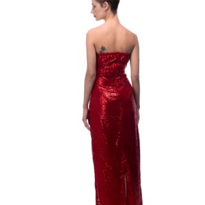Last Offer Cash Vintage Red Gown..