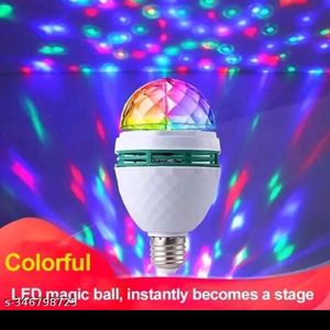 Rotateable  LED  Crystal Ball