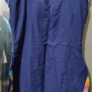 Nevy Blue Kurti Xs Size