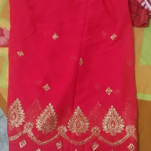 Red Saree