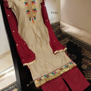 Kurta Pant Dupatta 3pc Set