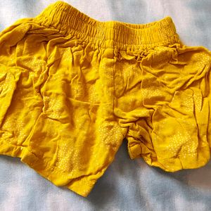 BabyGirl Cotton Daily Shorts