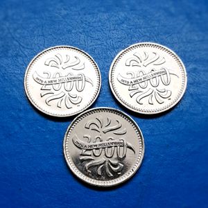 3 "Makers of the Millennium" Medal Coins