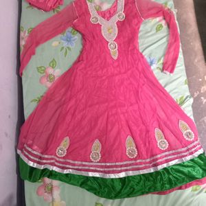 Beautiful Pink Frok Suit