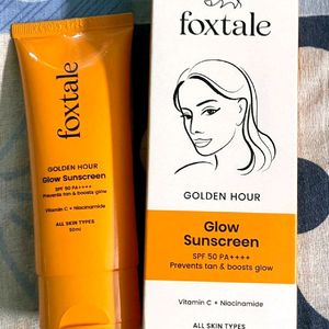 FOXTALE GLOW SUNSCREEN FOR UNISEX