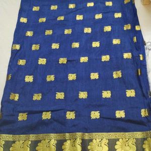 Beautiful Peacock Design Saree