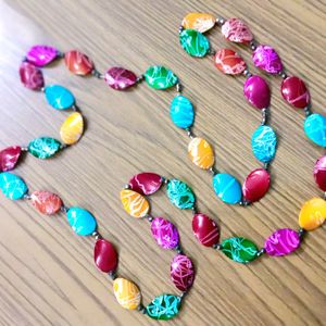 Onyx Stone Necklace, Multicoloured Jewellery