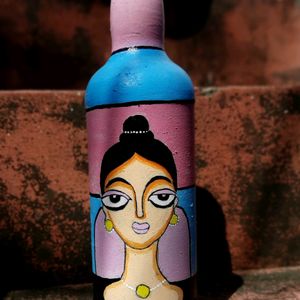 Women Bottle Art