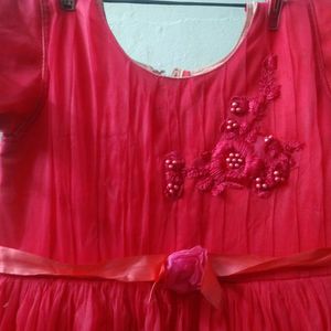 Rose Colour Frock