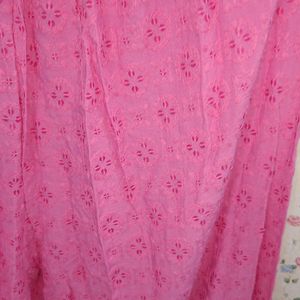 Beautiful Pink Chikankari Embroidery Palazzo
