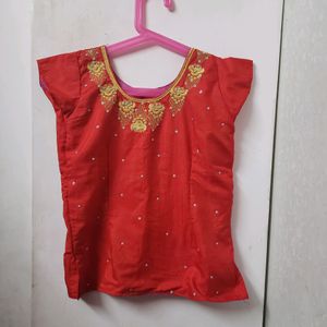 It Is A Ethnic Skrit And Top