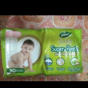 New Diaper Pack Of 36 Size M