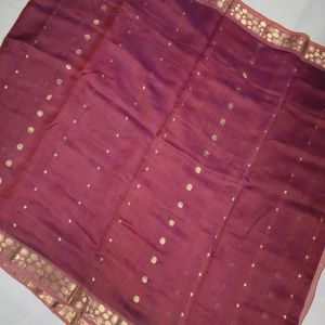 Pure Gadwal Silk Zari Woven Saree