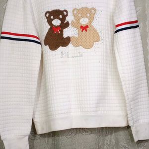 Long Slive T- Shirt With 2 Teddys