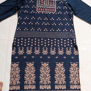 Deep Blue Kurta