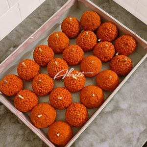 Handmade Laddu Candle Box