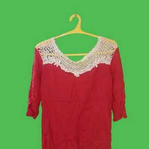 Red Cotton Top