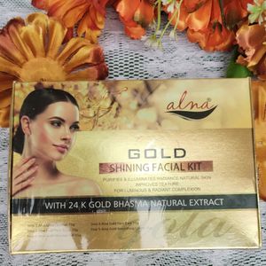 (Sealed) Alna Gold Shining Facial Kit