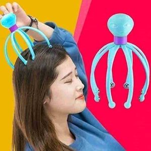 🆕🔴 Octopus Head/Scalp Hair Massager