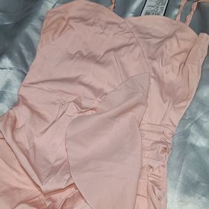 Price Drop🔥Pink ruffle Dress ( Tokyo Talkies)