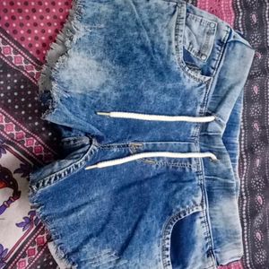 Denim Hot Pants