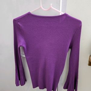 Purple Top unused Bodycon