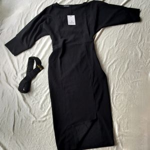 Black Midi Dress