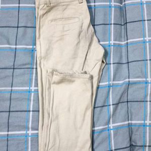 Men’s Formal Trousers – Beige Color