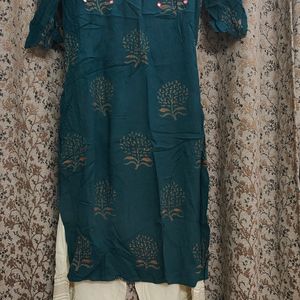 Kurti With Sharara