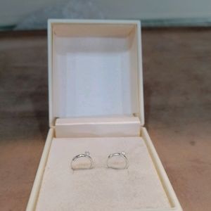 Diamond Bali Pure Silver Pairs ( Buy Min 2 Qunty)