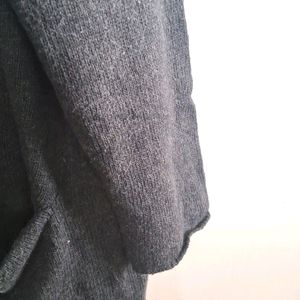 Charcoal black Cardigan