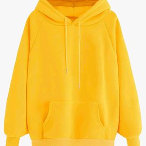 Yellow Hoodie (Made In Turkey)