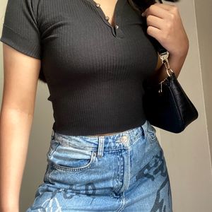 Korean Ribbed Top