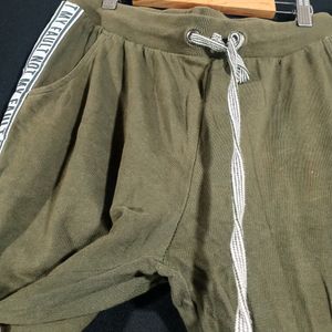 Max Olive Green Casual Pant(Men's)