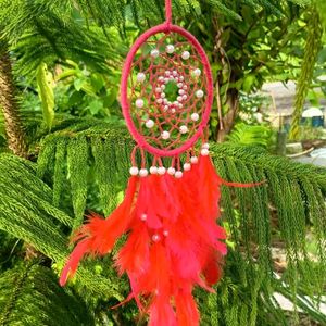 Dream Catcher Red With Pearl