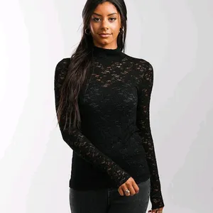 Black Net Top Stylish