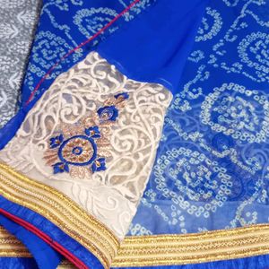 Festival Saree With Blouse